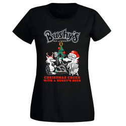 BUSHYS CHRISTMAS - LADIES T-SHIRT 24LTX-MAS